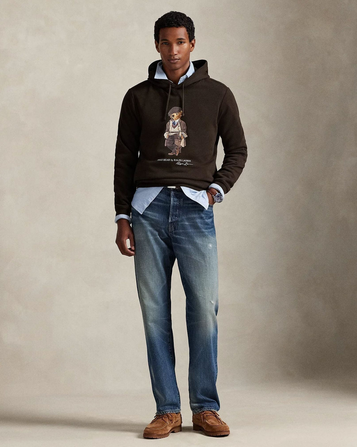 Ralph Lauren Polo Bear Fleece Hoodie